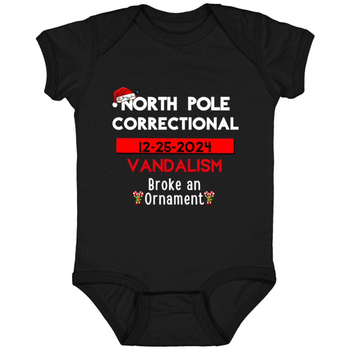 Matching North Pole Correctional T-shirts- Christmas Matching T-shirts, Funny Group Christmas T-shirts, Holiday Tshirts, Xmas Festive Mom Dad Kids Tees