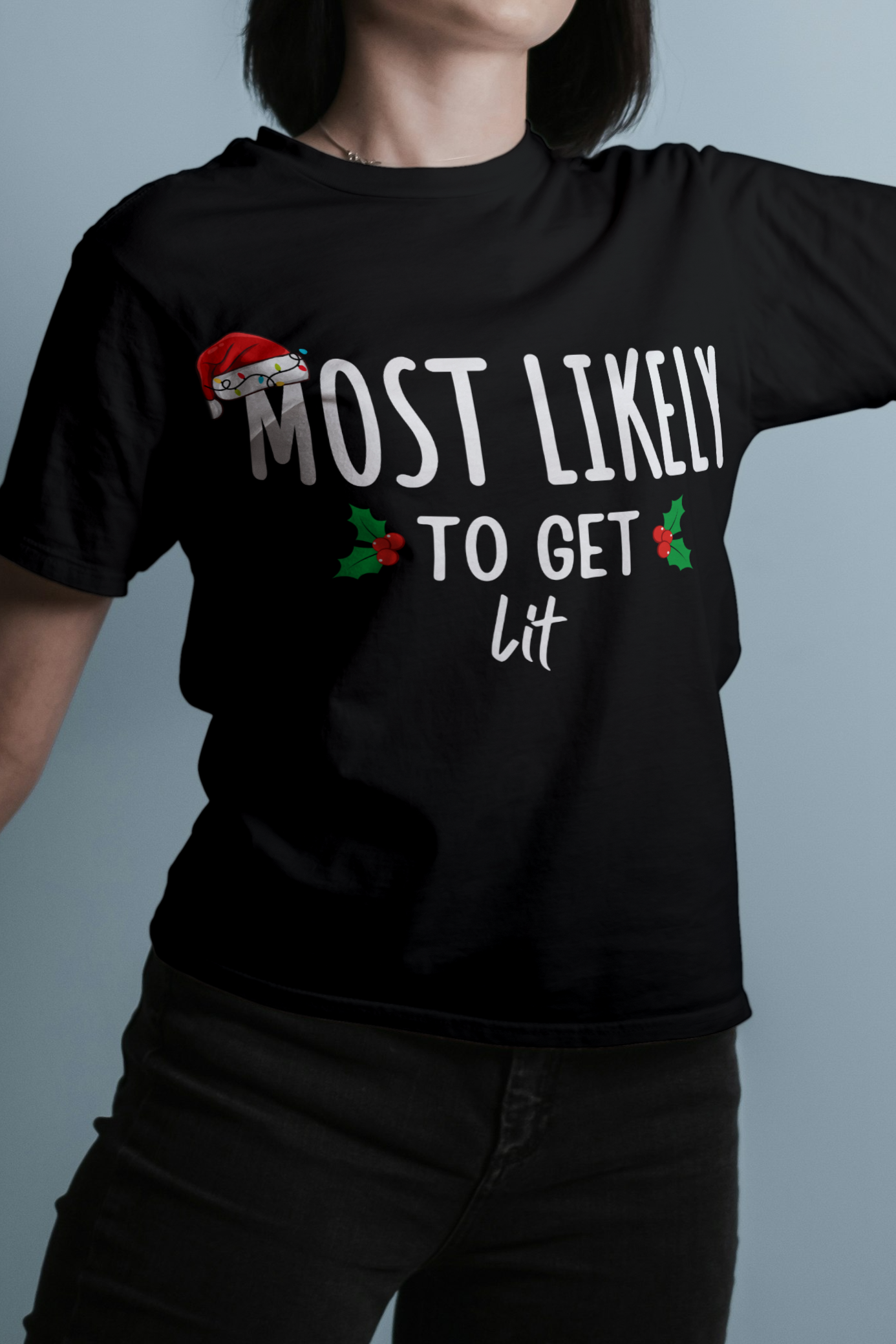 Most Likely To Christmas Shirt, Matching Family Shirts, Couples Christmas Pajamas, Christmas Gift, Family Pajamas, Couples Gift, Family Gift T-Shirt