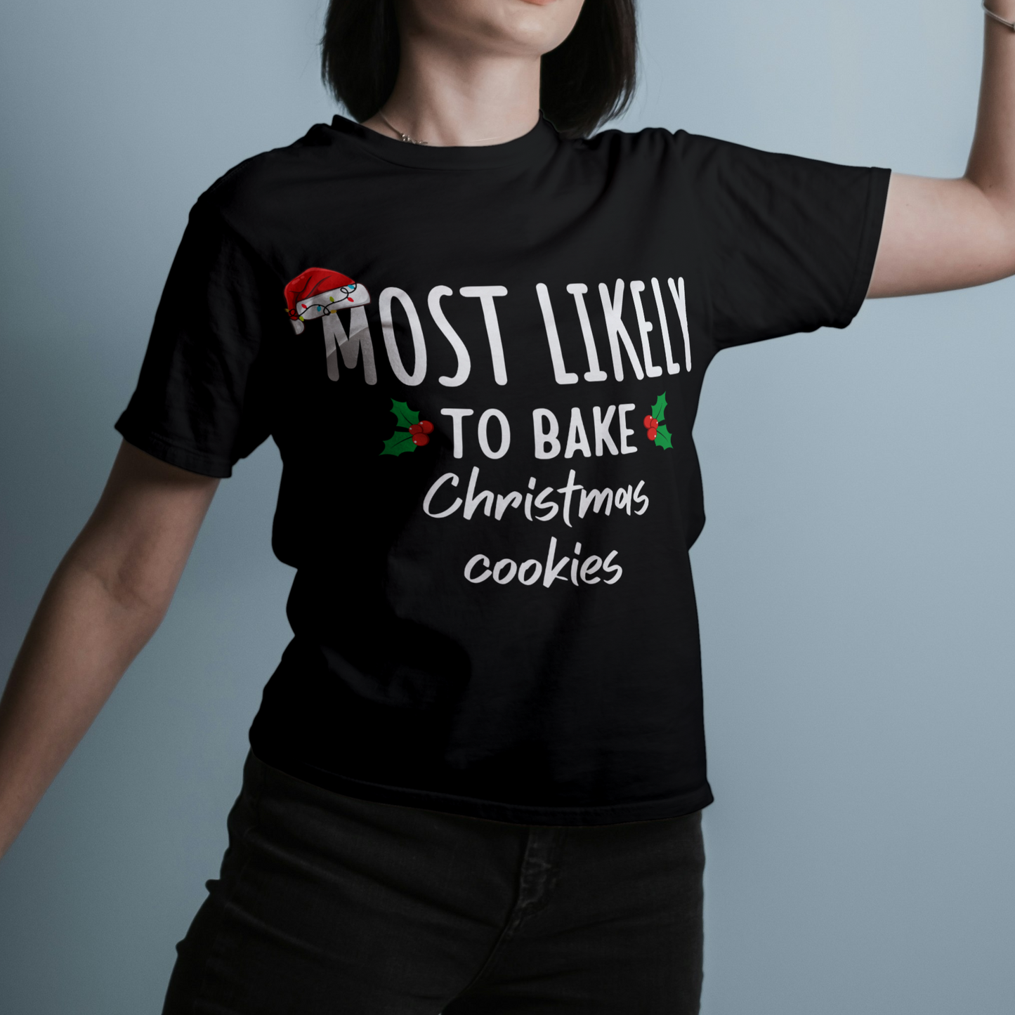 Most Likely To Christmas Shirt, Matching Family Shirts, Couples Christmas Pajamas, Christmas Gift, Family Pajamas, Couples Gift, Family Gift T-Shirt