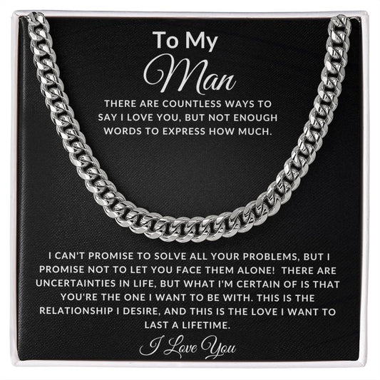 To My Man - Cuban chain link