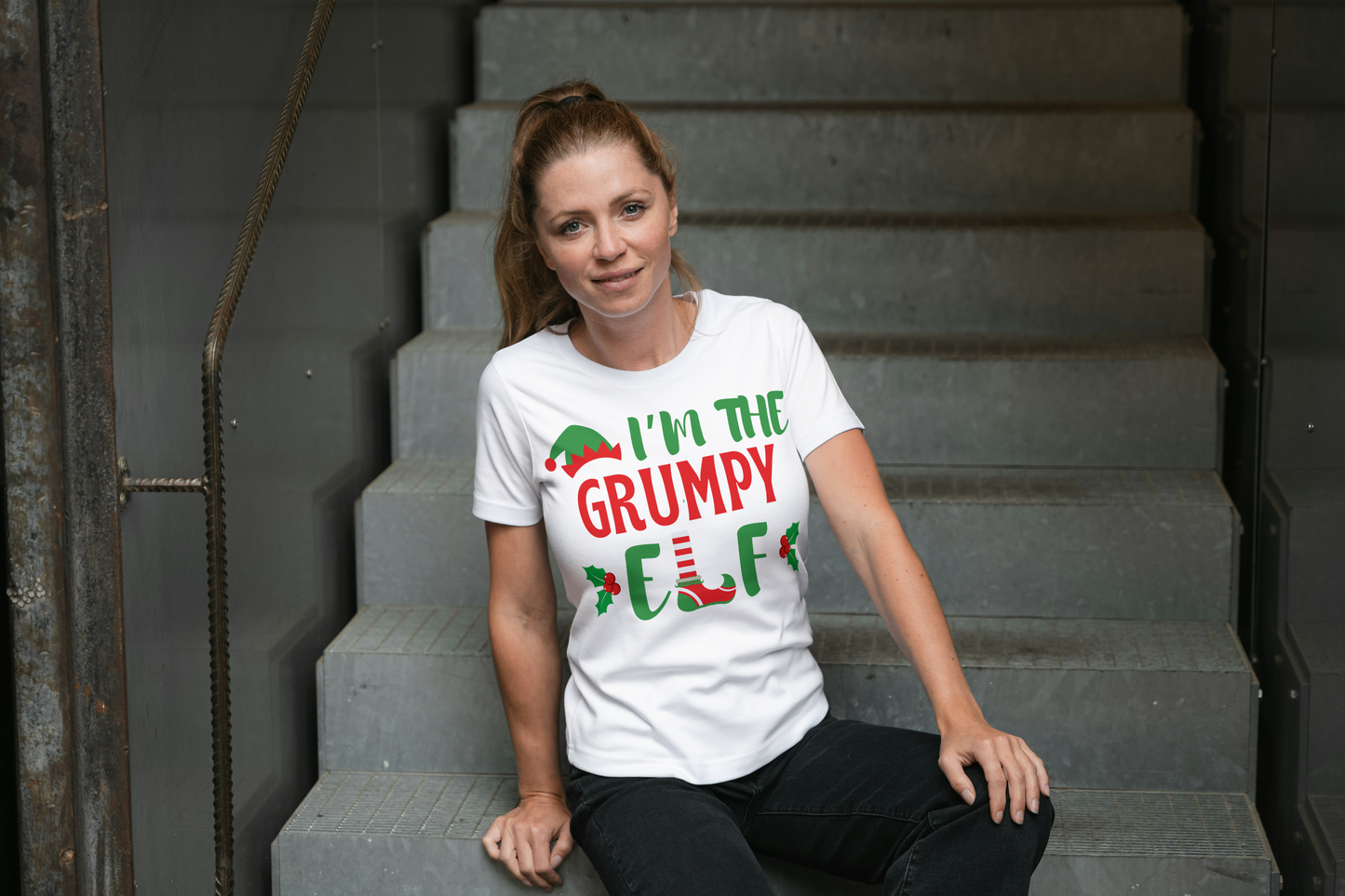 Elf Family Christmas Shirt, Christmas Elf Matching t-shirt, Funny Group Christmas T-shirts, Holiday T-shirts, Xmas Festive