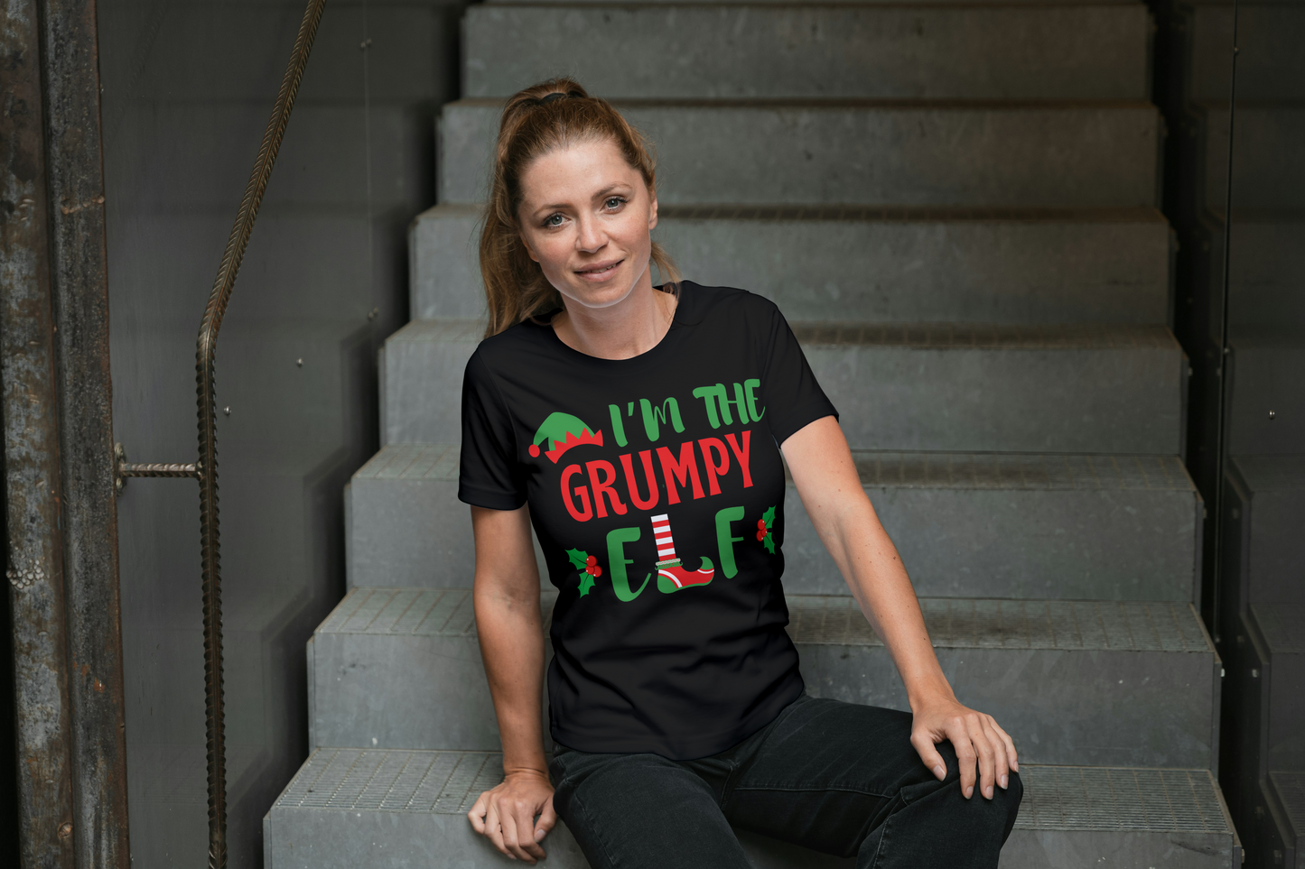 Elf Family Christmas Shirt, Christmas Elf Matching t-shirt, Funny Group Christmas T-shirts, Holiday T-shirts, Xmas Festive